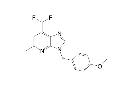 3-(4-Methoxybenzyl)-7-(difluoromethyl)-5-methyl-3H-imidazo[4,5-b]pyridine