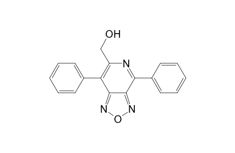 (4,7-diphenyl-[1,2,5]oxadiazolo[3,4-c]pyridin-6-yl)methanol