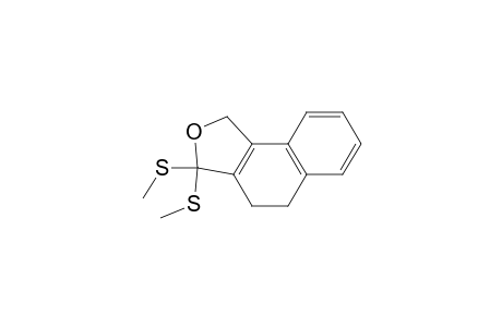 3,3-Bis(methylthio)-1,3,4,5-tetrahydronaphtho[1,2-c]furan