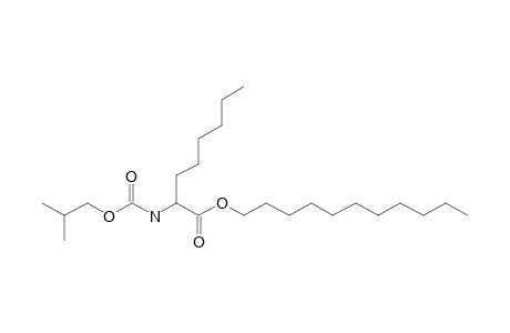 2-Aminocaprylic acid, N-isobutoxycarbonyl-, undecyl ester