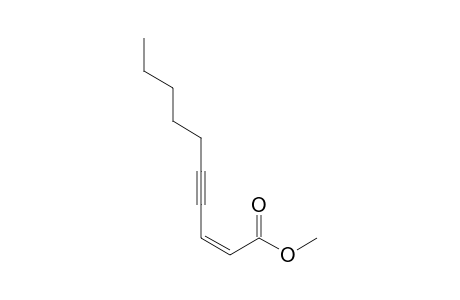 Methyl (Z)-2-decen-4-ynoate
