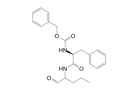 2-[N-(Benzyloxycarbonyl)-(S)-phenylalanylamino]-4-methylbutan-1-al