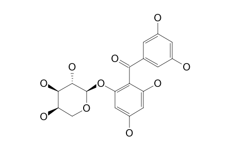 2,3',4,5',6-PENTAHYDROXYBENZOPHENONE_2-O-ALPHA-L-ARABINOPYRANOSIDE