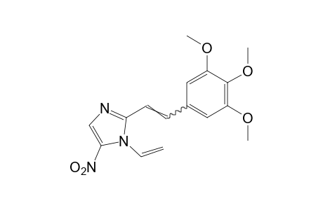 5-nitro-2-(3,4,5-trimethoxystyryl)-1-vinylimidazole