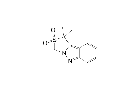 1,1-Dimethyl-1,3-dihydrothiazolo[3,4-b]indazole-2,2-dioxide