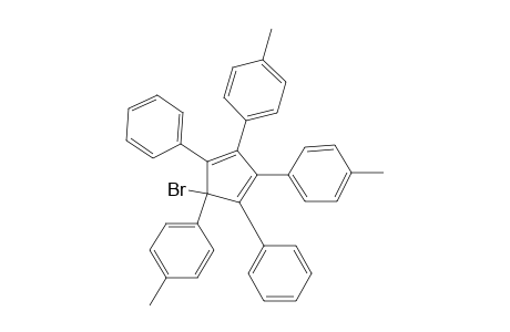 1-[1-bromanyl-3,4-bis(4-methylphenyl)-2,5-diphenyl-cyclopenta-2,4-dien-1-yl]-4-methyl-benzene