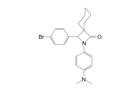 3-(4-bromophenyl)-2-[4-(dimethylamino)phenyl]-2-azaspiro[3.5]nonan-1-one