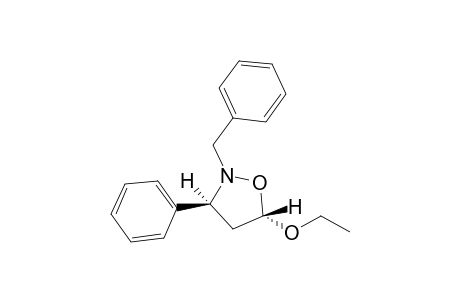 (3S,5S)-trans-5-Ethoxy-3-phenyl-N-benzylisoxazolidine