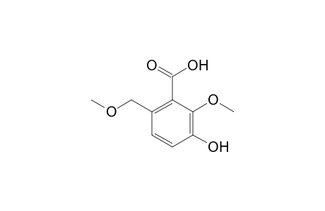 3-Hydroxy-2-methoxy-6-(methoxymethyl)benzoic acid