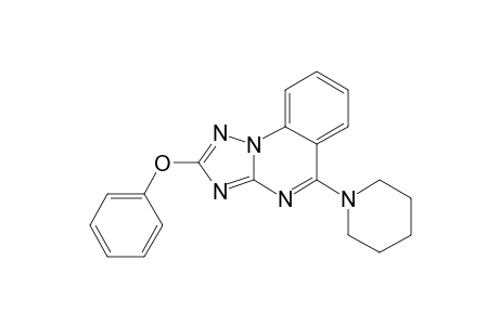 2-PHENOXY-5-PIPERIDINO-[1,2,4]-TRIAZOLO-[1,5-A]-QUINAZOLINE