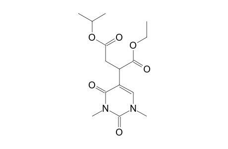 1-ETHYL-4-(1-METHYLETHYL)-2-(1,2,3,4-TETRAHYDRO-1,3-DIMETHYL-2,4-DIOXOPYRIMIDIN-5-YL)-BUTANEDIOATE