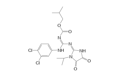 N-(3,4-Dichlorophenyl)-N'-(1-isopropyl-4,5-dioxoimidazolidin-2-ylidene)-N"-[isobutyloxycarbonyl]-guanidine