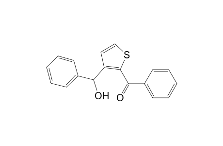 2-Benzoyl-3-(.alpha.-hydroxybenzyl)-thiophene
