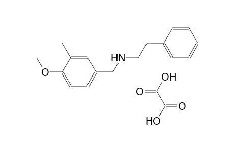 N-(4-methoxy-3-methylbenzyl)-2-phenylethanamine oxalate