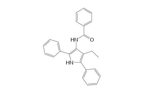 N-(4-ethyl-2,5-diphenyl-1H-pyrrol-3-yl)benzamide