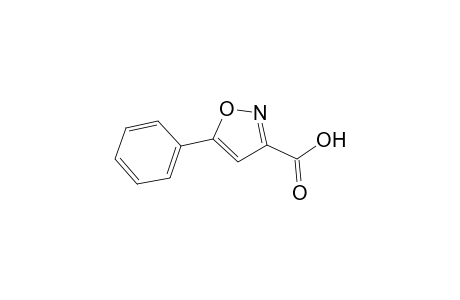 3-Isoxazolecarboxylic acid, 5-phenyl-