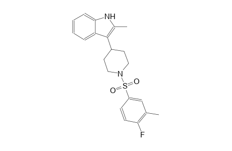 1H-indole, 3-[1-[(4-fluoro-3-methylphenyl)sulfonyl]-4-piperidinyl]-2-methyl-