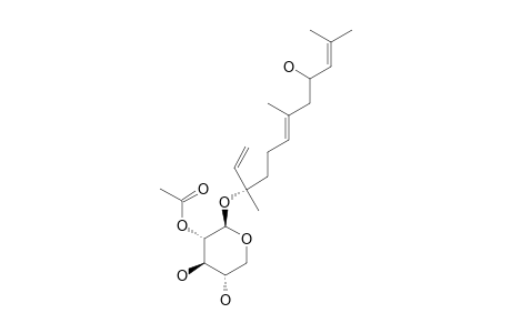 9-HYDROXY-3-O-(2-ACETYL-BETA-D-XYLOPYRANOSYL)-NEROLIDOL