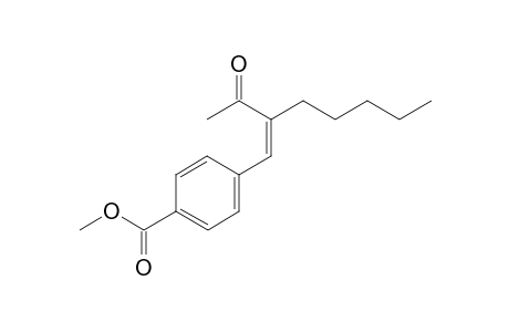 (Z)-methyl 4-(2-acetylhept-1-enyl)benzoate