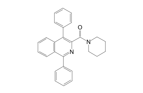(1,4-Diphenylisoquinolin-3-yl)(piperidin-1-yl)methanone