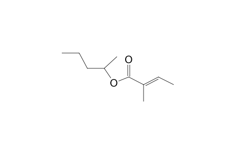 Pentan-2-yl (E)-2-methylbut-2-enoate