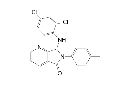 5H-pyrrolo[3,4-b]pyridin-5-one, 7-[(2,4-dichlorophenyl)amino]-6,7-dihydro-6-(4-methylphenyl)-