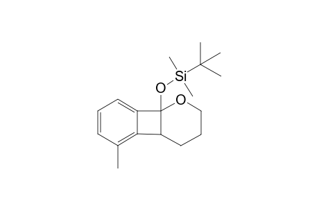 2-[(t-Butyldimethylsilyl)oxy]-5-methyl-benzo[b]cyclobuteno[2,3-a](perhydro)pyran