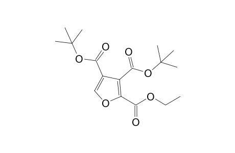 2-Ethyl 3,4-bis(t-Butyl) furan-2,3,4-tricarboxylate