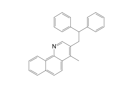 4-Methyl-3-(2,2-diphenylethyl)benzo[h]quinoline
