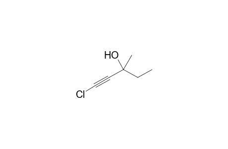 1-Chloro-3-methyl-1-pentyn-3-ol