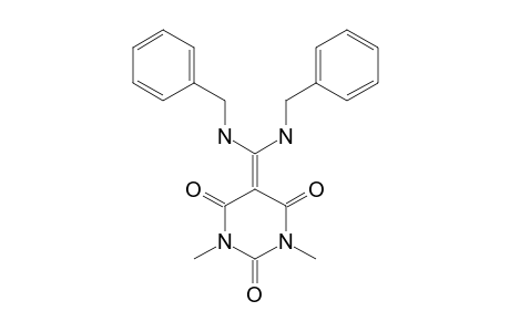 1,3-DIMETHYL-5-(DIBENZYLAMINOMETHYLIDENE)-PYRIMIDINO-2,4,6(1H,3H)-TRIONE