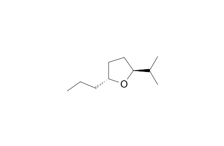 trans-2-methyl-ethyl-5-isopropyl-tetrahydrofuran