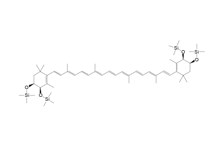 Trimethyl-[(1S,2R)-3,5,5-trimethyl-4-[(1E,3E,5E,7E,9E,11E,13E,15E,17E)-3,7,12,16-tetramethyl-18-[(3R,4S)-2,6,6-trimethyl-3,4-bis(trimethylsilyloxy)cyclohexen-1-yl]octadeca-1,3,5,7,9,11,13,15,17-nonaenyl]-2-trimethylsilyloxy-cyclohex-3-en-1-yl]oxy-silane