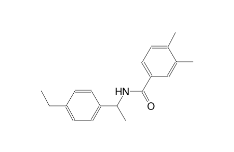 N-[1-(4-ethylphenyl)ethyl]-3,4-dimethylbenzamide