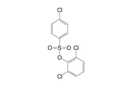 p-CHLOROBENZENESULFONIC ACID, 2,6-DICHLOROPHENYL ESTER