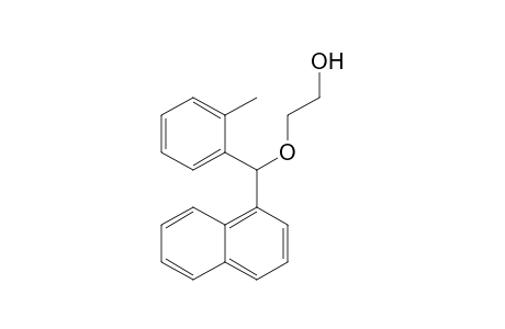 2-[(2-methylphenyl)-(1-naphthalenyl)methoxy]ethanol