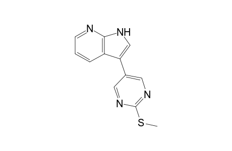 3-(2-Methylsulfanylpyrimidin-5-yl)-1H-pyrrolo[2,3-b]pyridine