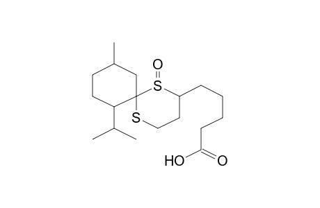 1,5-DITHIASPIRO[5.5]UNDECANE-2-PENTANOIC ACID, 10-METHYL-7-(1-METHYLETHYL)-, 1-OXIDE, [1R-[1alpha,2beta,6beta(7S*,10R*)]]-