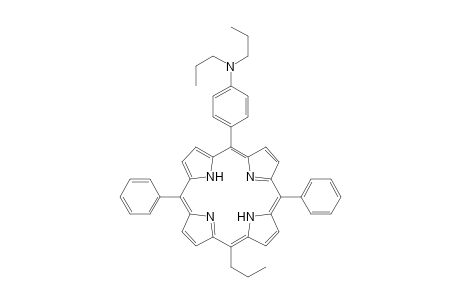5-[4-(Dipropylamino)phenyl]-10,20-diphenyl-15-propylporphyrin