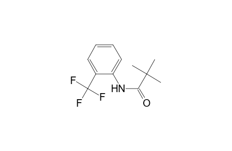 2,2-Dimethyl-N-[2-(trifluoromethyl)phenyl]propanamide