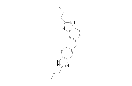 1H-benzimidazole, 2-propyl-5-[(2-propyl-1H-benzimidazol-5-yl)methyl]-