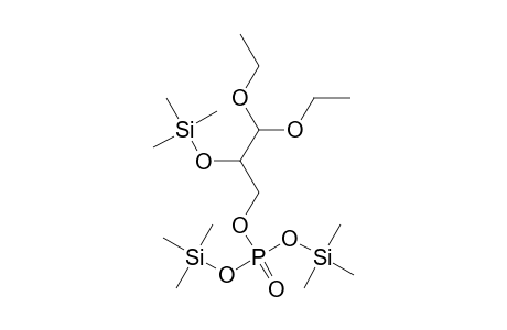 Phosphoric acid, 3,3-diethoxy-2-[(trimethylsilyl)oxy]propyl bis(trimethylsilyl) ester