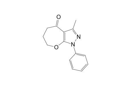 3-Methyl-1-phenyl-6,7-dihydro-1H-oxepino[2,3-c]pyrazol-4(5H)-one