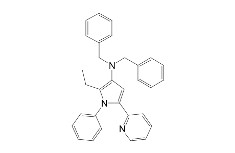N,N-Dibenzyl-2-ethyl-1-phenyl-5-(pyridin-2-yl)-1H-pyrrol-3-amine
