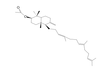 3-BETA-ACETOXYPOLYPODA-8(26),13,17,21-TETRAENE