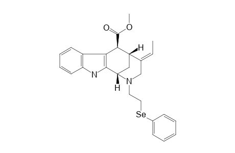 METHYL-4(E)-ETHYLIDENE-2-[2-(PHENYLSELENO)-ETHYL]-1,2,3,4,5,6-HEXAHYDRO-1,5-METHANOAZOCINO-[3,4-B]-INDOLE-6-BETA-CARBOXYLATE