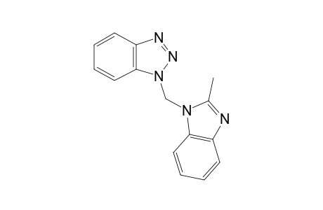 1-[(2-methylbenzimidazol-1-yl)methyl]benzotriazole