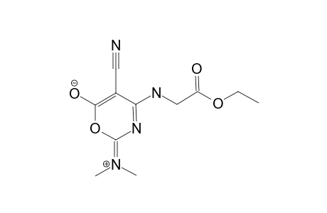 MALONATEN-(5-CYANO-2-DIMETHYLAMINO-6-OXO-6H-1,3-OXAZIN-4-YL)-GLYCINATE