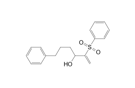 2-(Benzenesulfonyl)-6-phenyl-1-hexen-3-ol