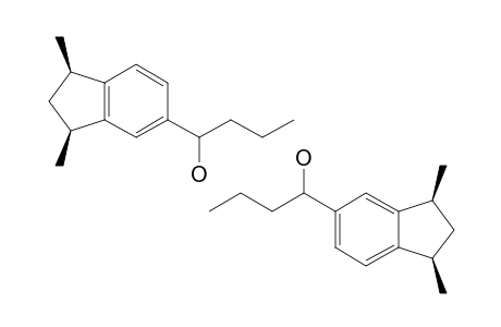 1-[(cis)-1',3'-Dimethylindan-5'-yl]butan-1-ol